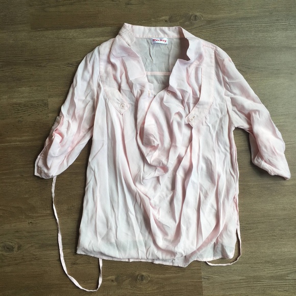 Blush, cowl-neck tunic - Picture 1 of 3